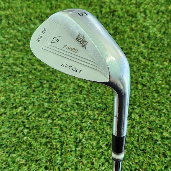 ARGOLF Other - ARGOLF AR-F18 Forged Lob Wedge LW 60° Steel KBS S-Flex Shaft Right-Handed 35.5"
